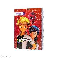 دفتر فنری 50برگ طلقی شطرنجی درشت صنوبرقیمت نقدیsenobar 50sheets grid notebook