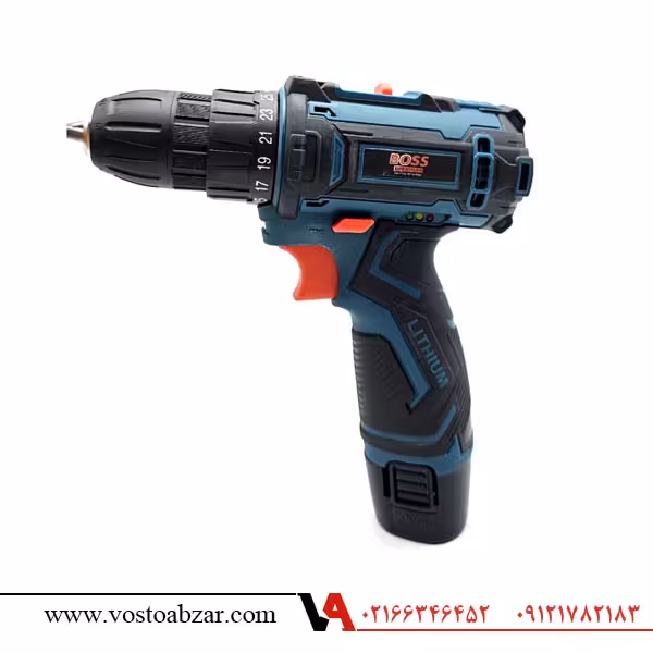 دریل شارژی باس مدل BS-Li-ion-18V