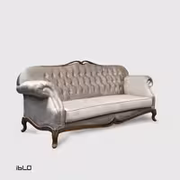 مبل سه‌نفره نئوکلاسیک لیونا (صدفی)