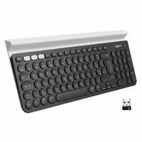 کیبورد بی سیم لاجیتک مدل Logitech K780 Multi Device Wireless Keyboard