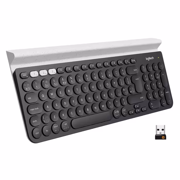 کیبورد بی سیم لاجیتک مدل Logitech K780 Multi Device Wireless Keyboard