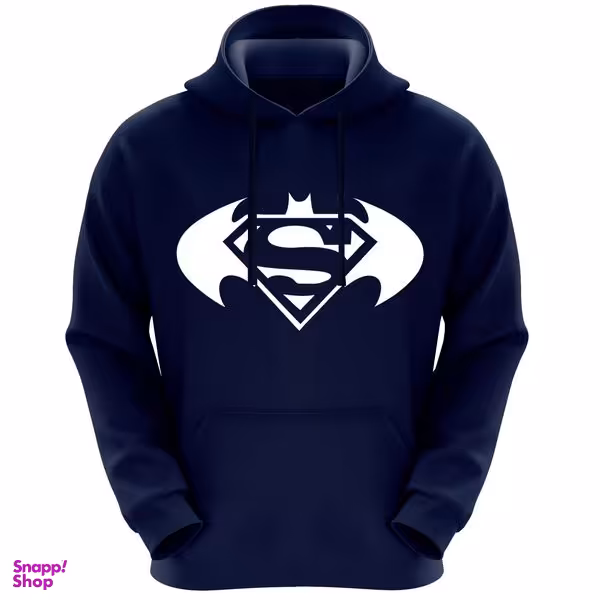 هودی پسرانه مدل خفاش S مدل F18 رنگ سرمه ای