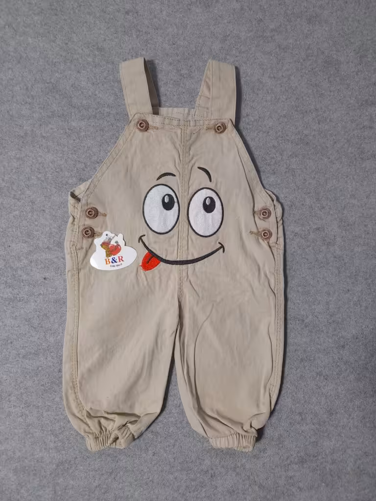 پیشبندی کتان بهار کد 3749 طرح لبخند