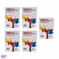 کاغذ A4 هیما کد H05-2 بسته 5 عددی