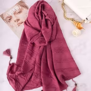 شال نخ پلیسه وارداتی