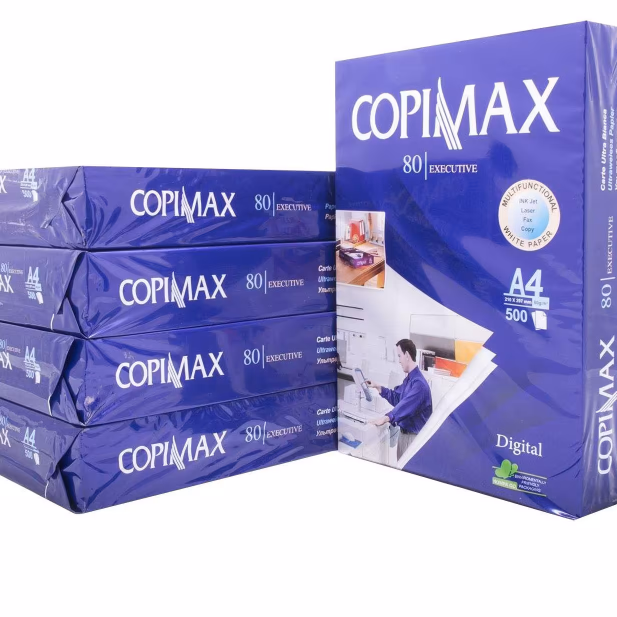 کاغذ a4 کپی مکس 80 گرم بسته 50 عددی