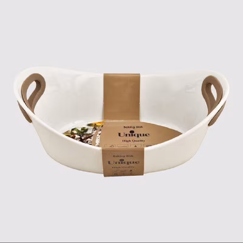 یونیک ظرف سرامیک دسته سیلیکون کد 1070