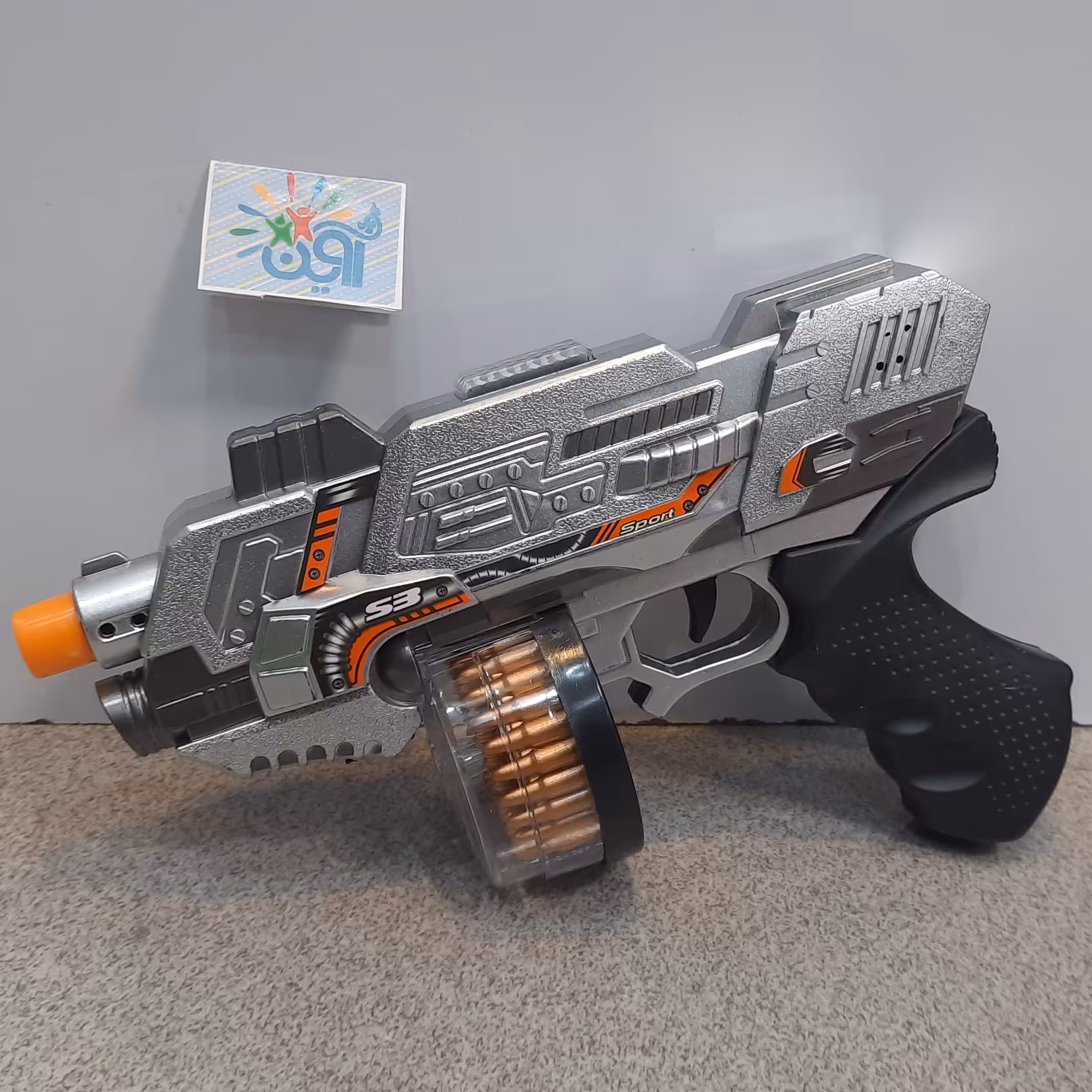 تفنگ اسباب بازی باطری خور کد 227