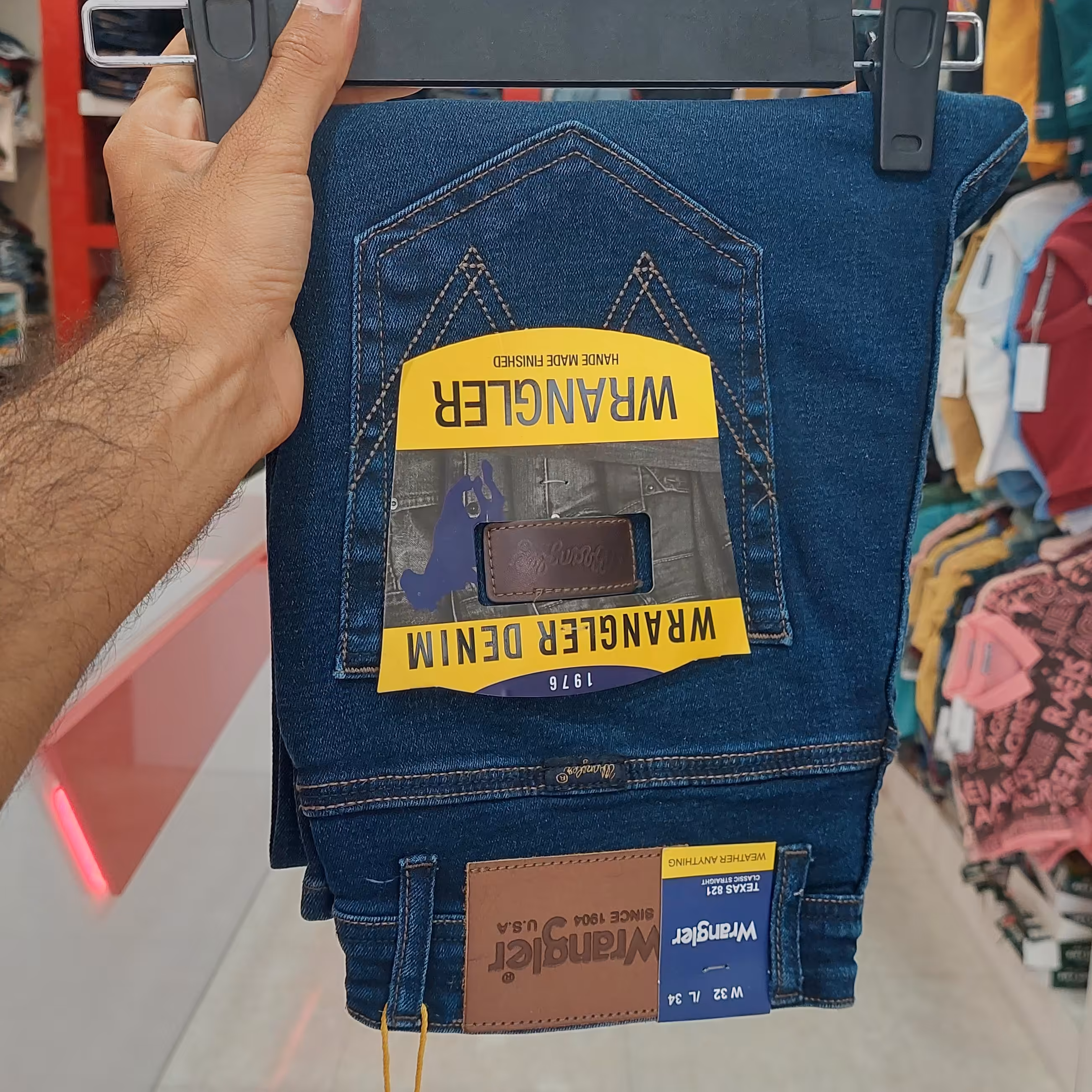 شلوار لی جین خارجی راسته