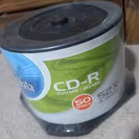 بسته 50 عددی سی دی خام 