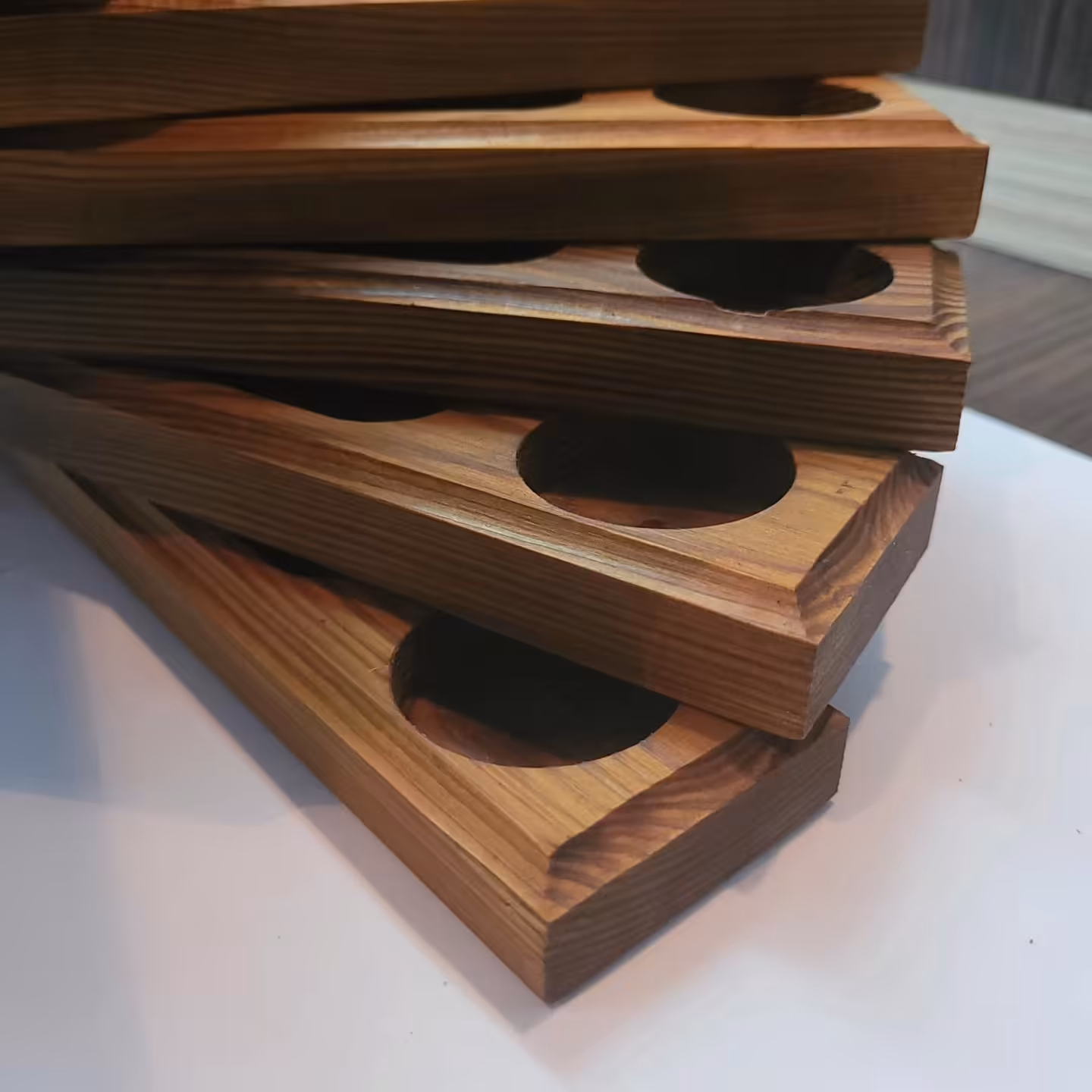 جای عودی و وارمر با ابعاد 5در 30  سانت از چوب ترمو وود 