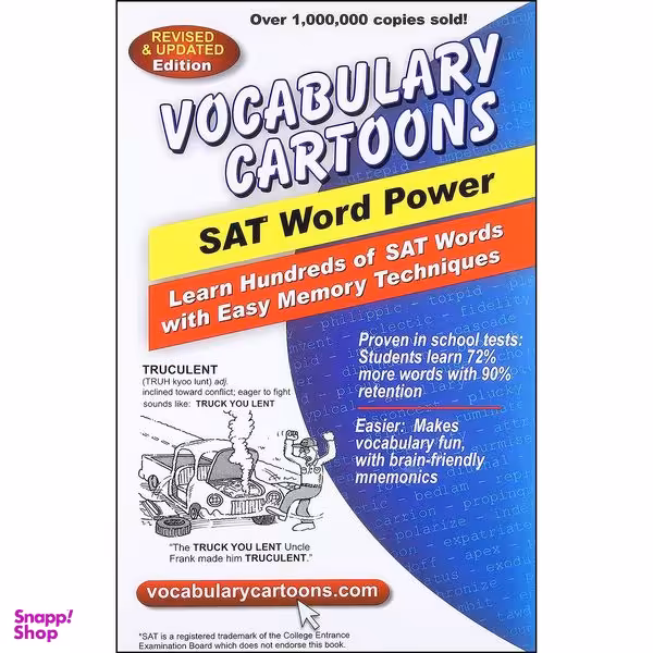 کتاب Vocabulary Cartoons اثر Bryan Burchers انتشارات New Monic Books