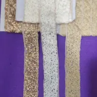 نوار کنف دوزی شده عرض 4 سانت 1 متر