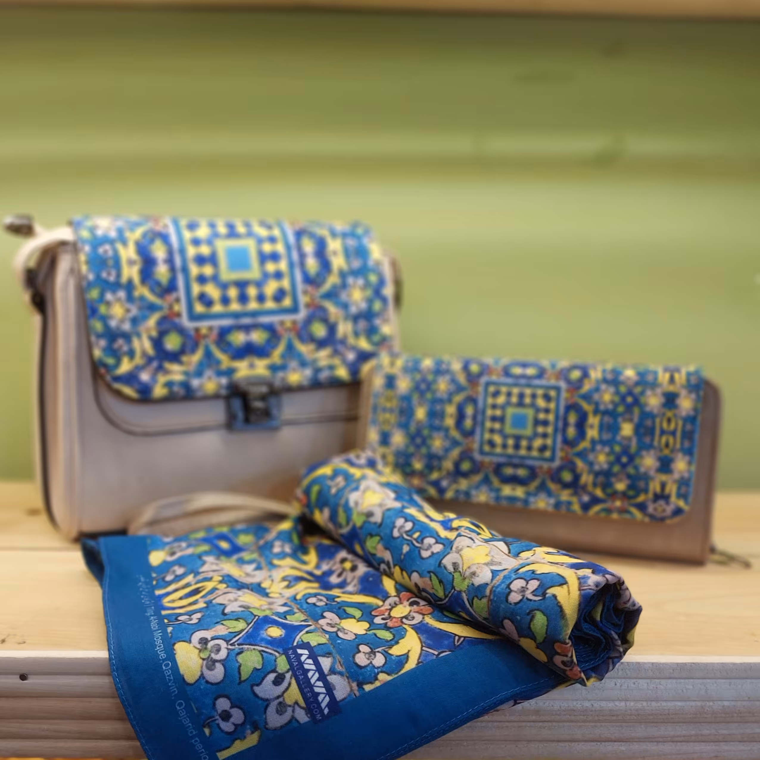 ست کیف دوشب و پول و روسری خاطره