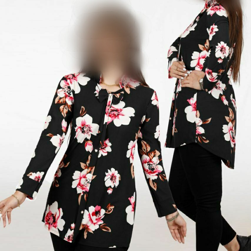 شومیز گلدار
