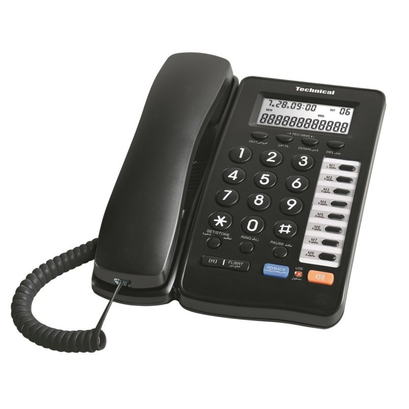 گوشی تلفن تکنیکال مدل TEC-5845