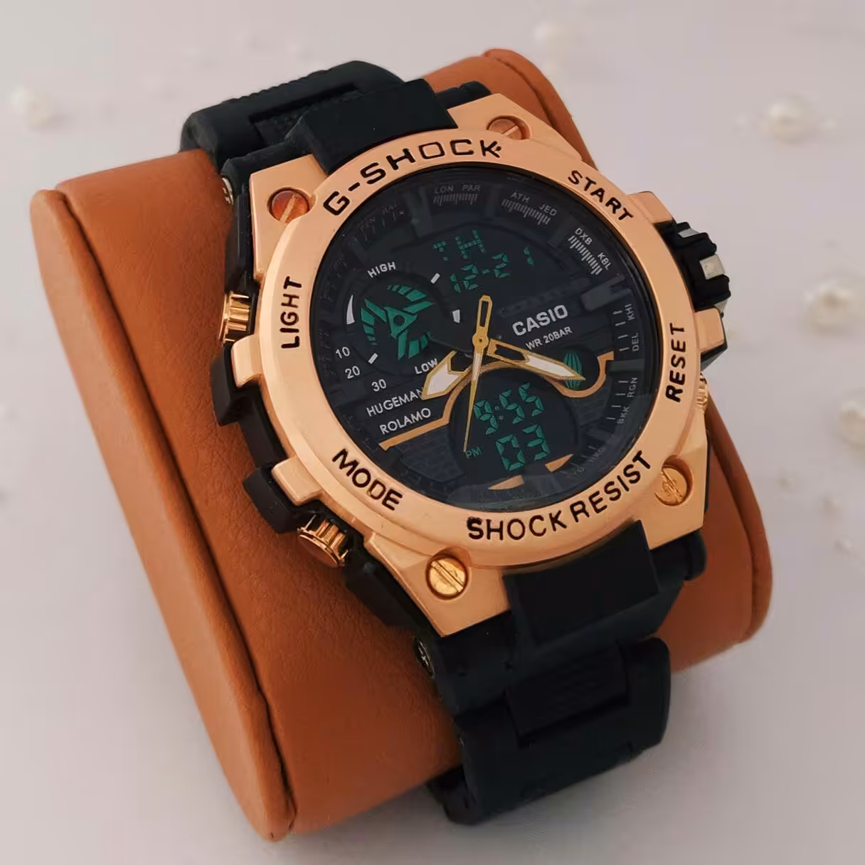 ساعت جی شاک ورزشی جدید ضدآب بند زنجیری