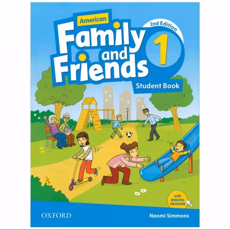 American Family and Friends 1 Second Edition سایز وزیری
