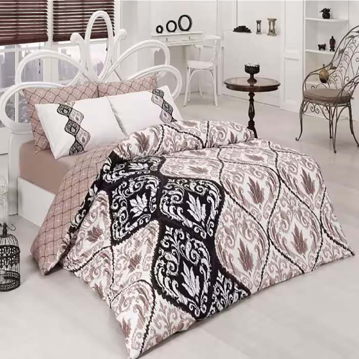 سرویس کاور لحاف ماژولی سری رنفورس مدل BAROK یک نفره 3 تکه - کد 31015014005