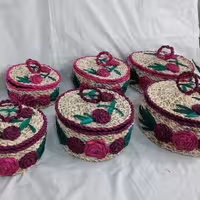 باکس 3تیکه حصیری