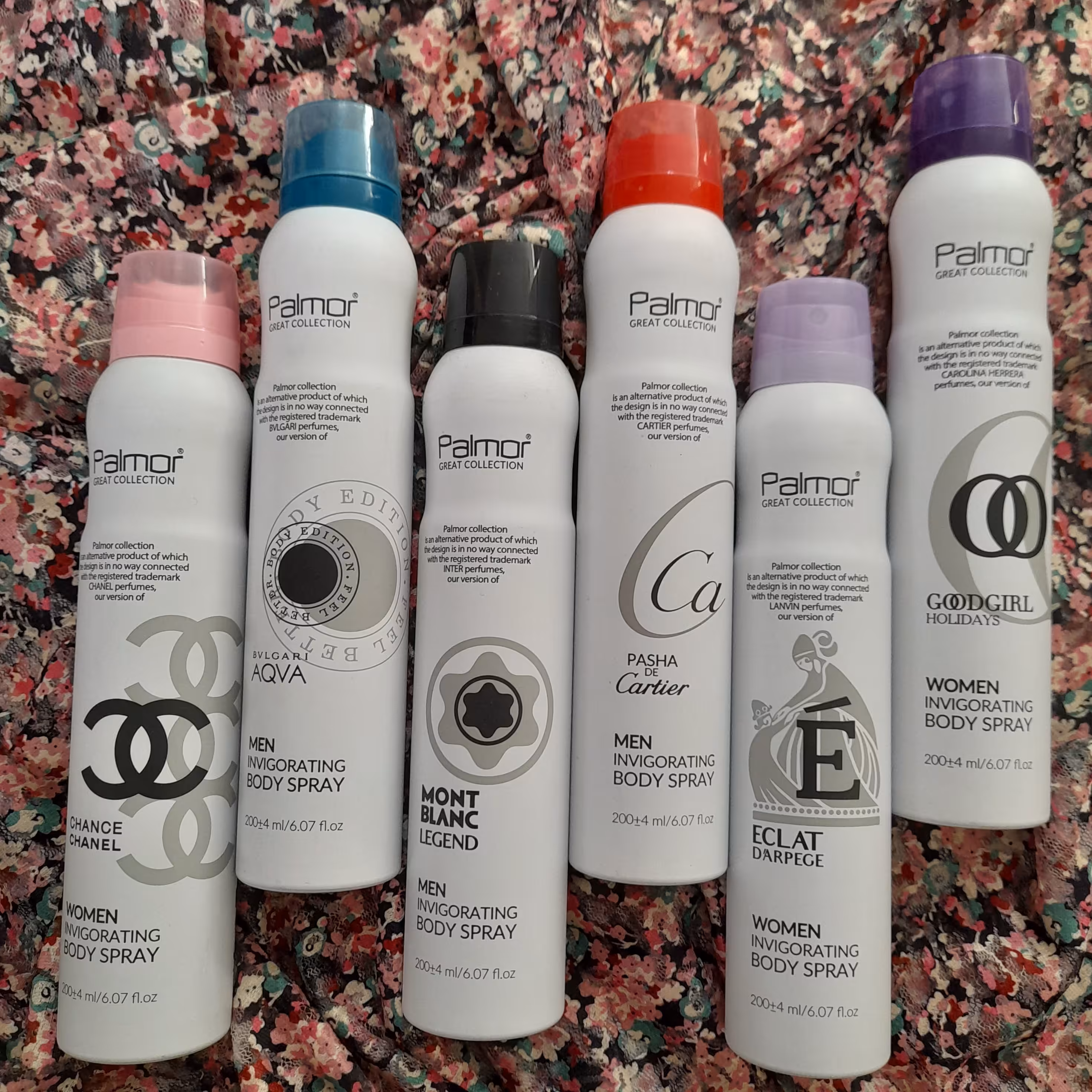 اسپری خوش بو کننده بدن پالمور