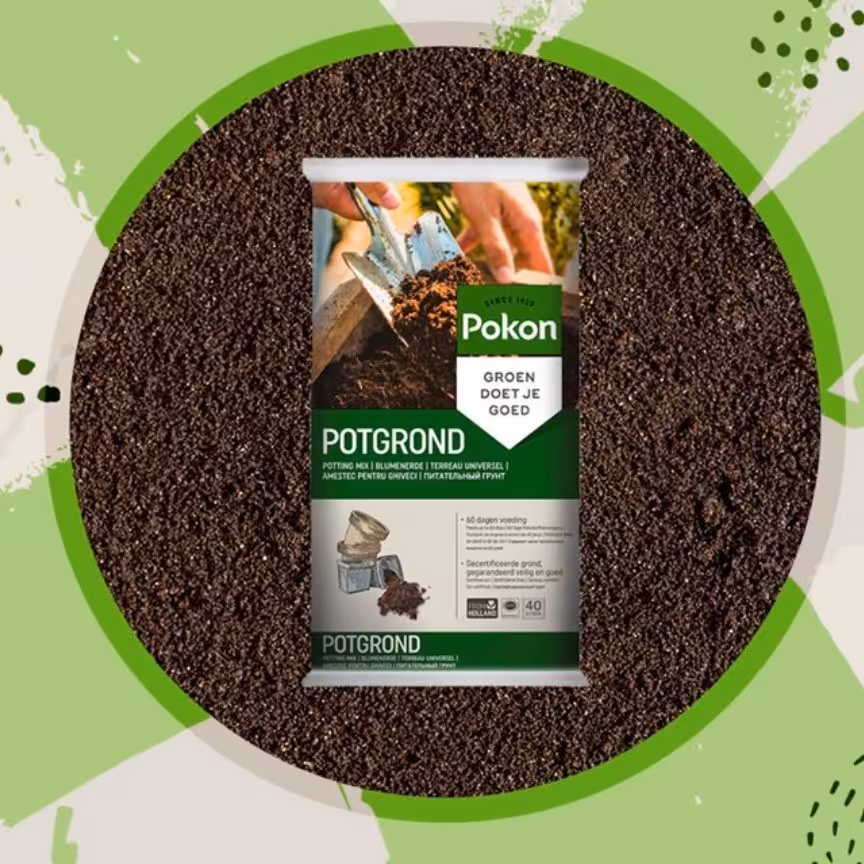 پیت ماس هلندی POKON مدل POTTON MIX حجم 40 لیتری