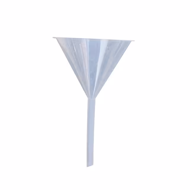 قیف پلاستیکی قطر 10سانت آزمایشگاهی 