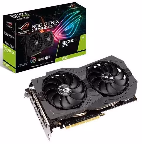 کارت گرافیک ایسوس مدل ROG-STRIX-GTX1650-A4GD6-GAMING با حافظه 4 گیگابایت