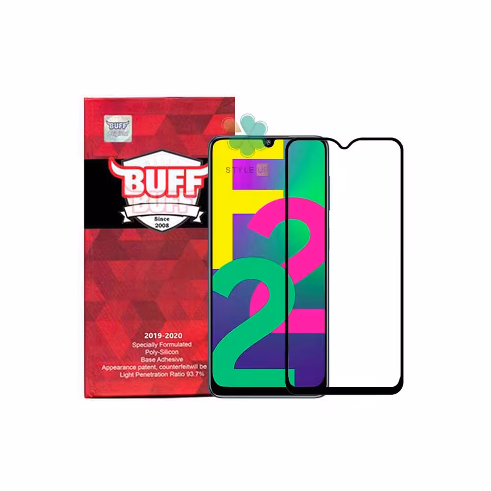 گلس گوشی Buff 5D مناسب Samsung Galaxy F22