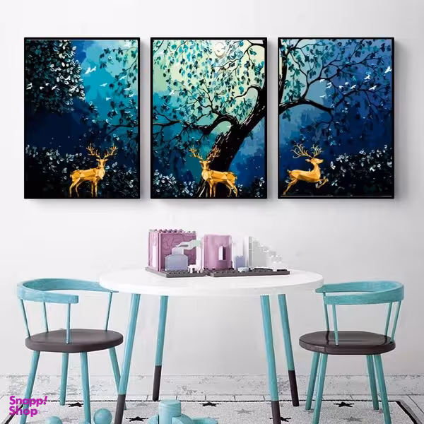 تابلو دکوراتیو کد 2576 مجموعه 3 عددی