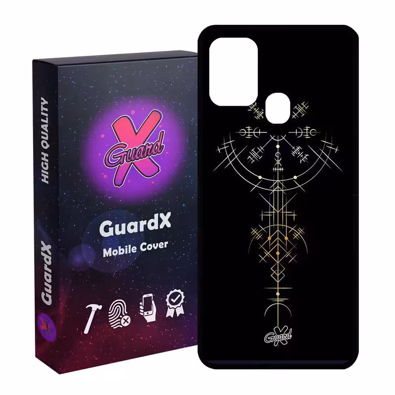 کاور گارد ایکس طرح Shape مدل Glass10238 مناسب برای گوشی موبایل سامسونگ Galaxy M31 / M31 Prime / F41