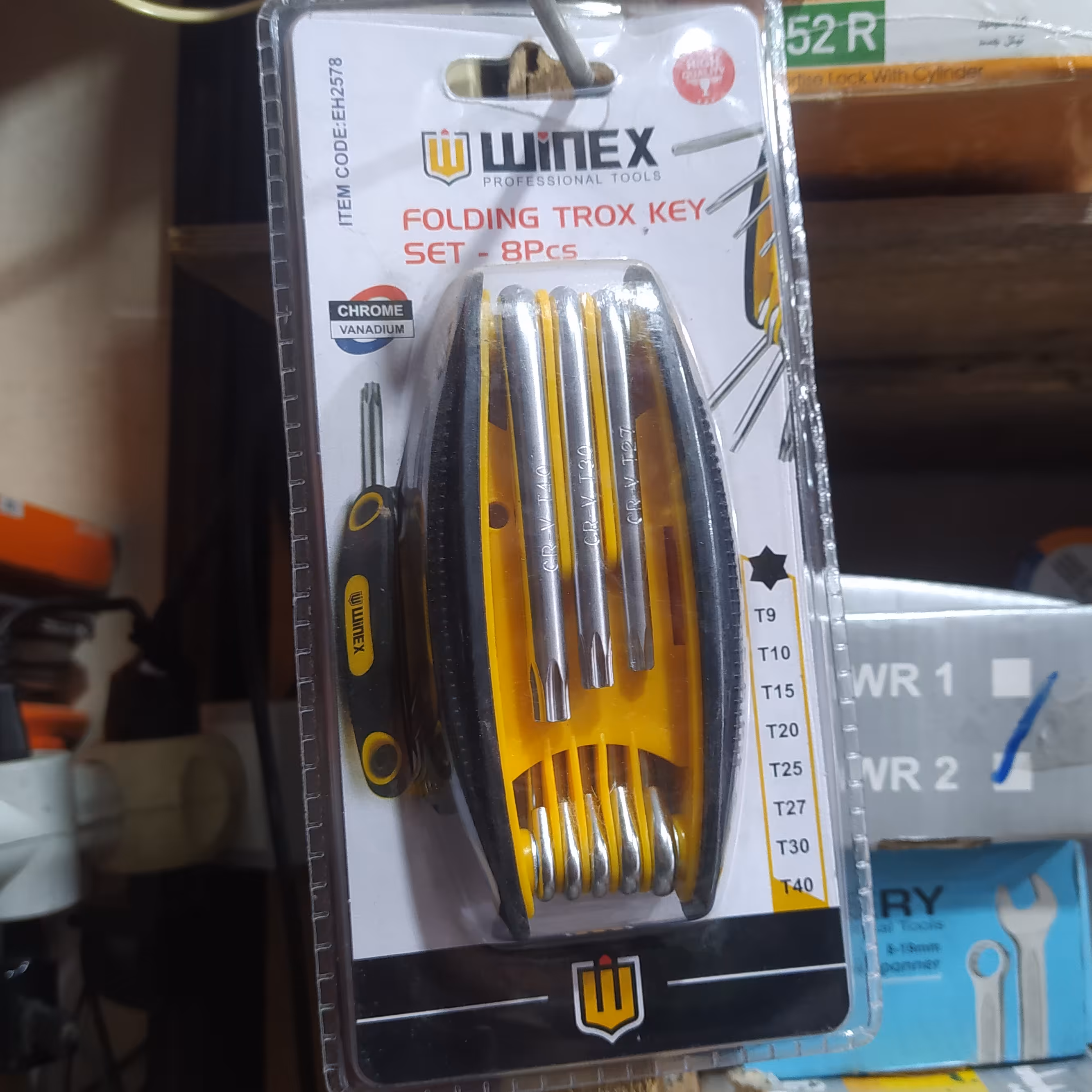 آچار آلن ستاره ای شش گوش وینکس winex