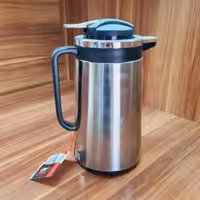 فلاسک 1.6 لیتر شیشه ای درب شاسی دار