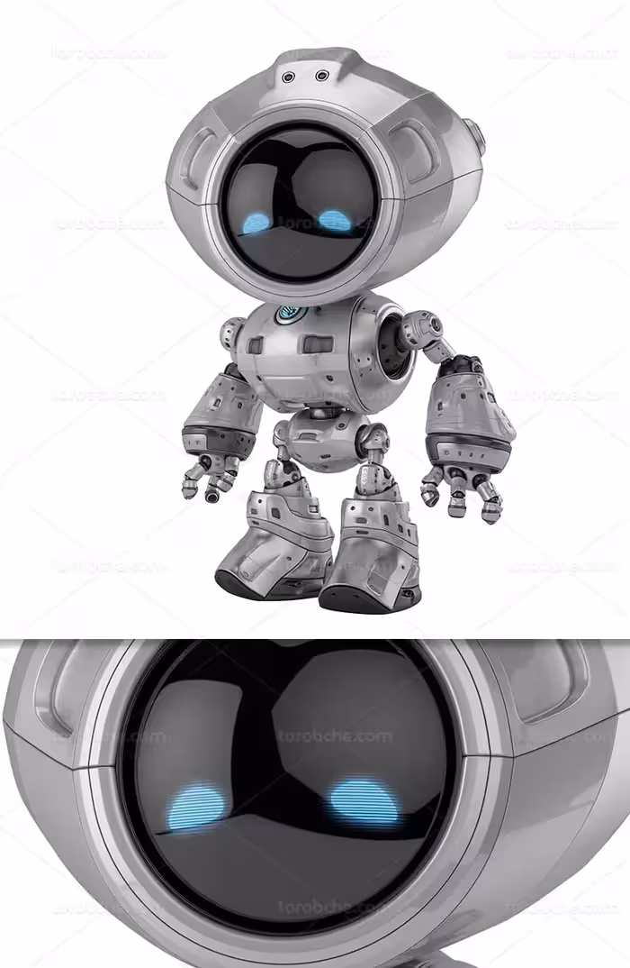 عکس ربات آهنی با کیفیت | گرافیک با طعم تربچه