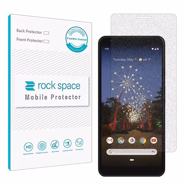گلس گوگل Pixel 3a XL مدل نانو هیدروژل گیمینگ برند راک اسپیس کد S