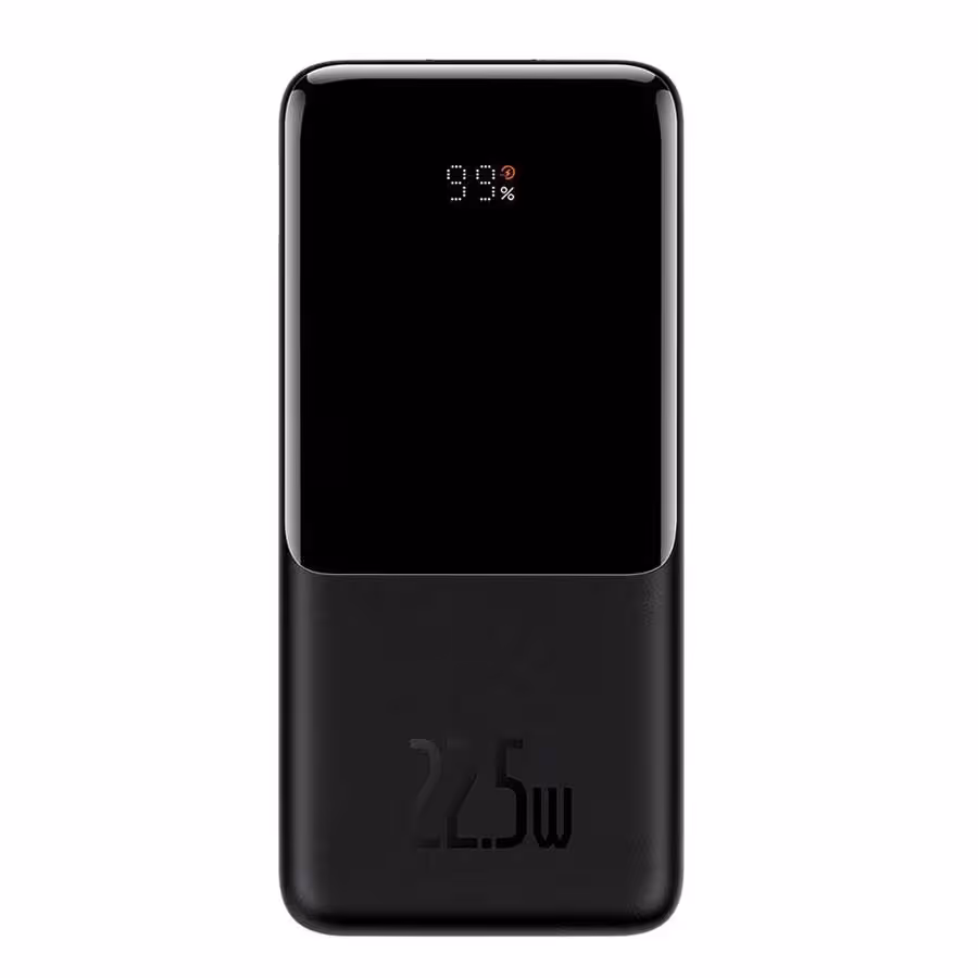 قیمت و خرید پاوربانک بیسوس مدل 22.5W Elf PPJL010001 ظرفیت 10000mAh همراه 2 کابل متصل | یاس ارتباط