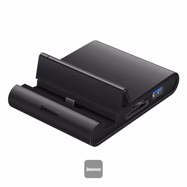 داک شارژ رومیزی چند کاره باسئوس Baseus Mate C Mobile Intelligent HUB Docking Station Pro WKMD000001