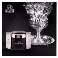 بخور عود اسود برند حامدی حجم 70 گرمی