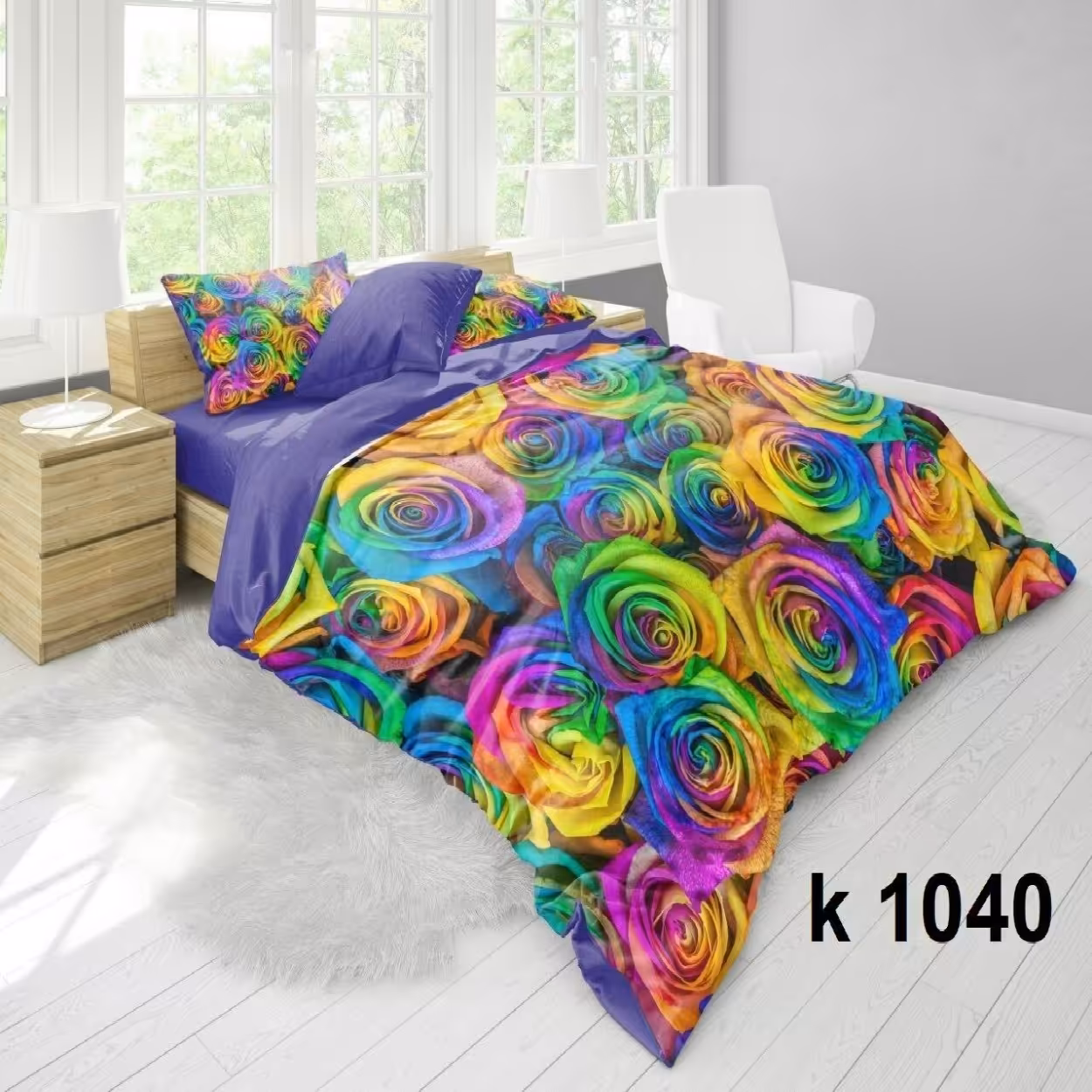سرویس روتختی ترک إو turkev کد K-1040 دونفره 6 تکه