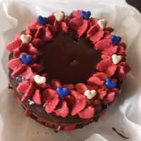 بنتو کیک شکلاتی خانگی 300 گرمی