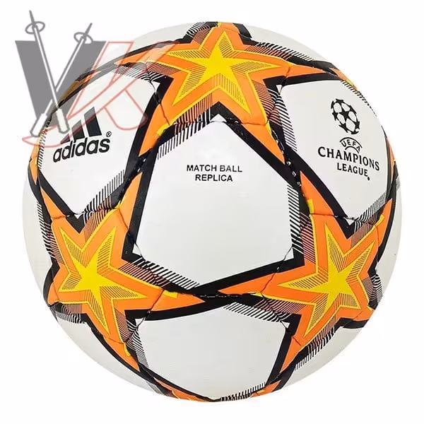 توپ فوتبال سایز 5 دوخت آدیداس طرح چمپیون لیگ 2021 سفید کد 1901073
