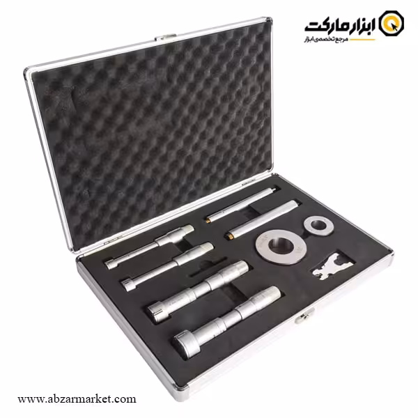 ست میکرومتر سه فک داسکوا 50-20 میلی متر داخل سنج مدل 3215-4411-H