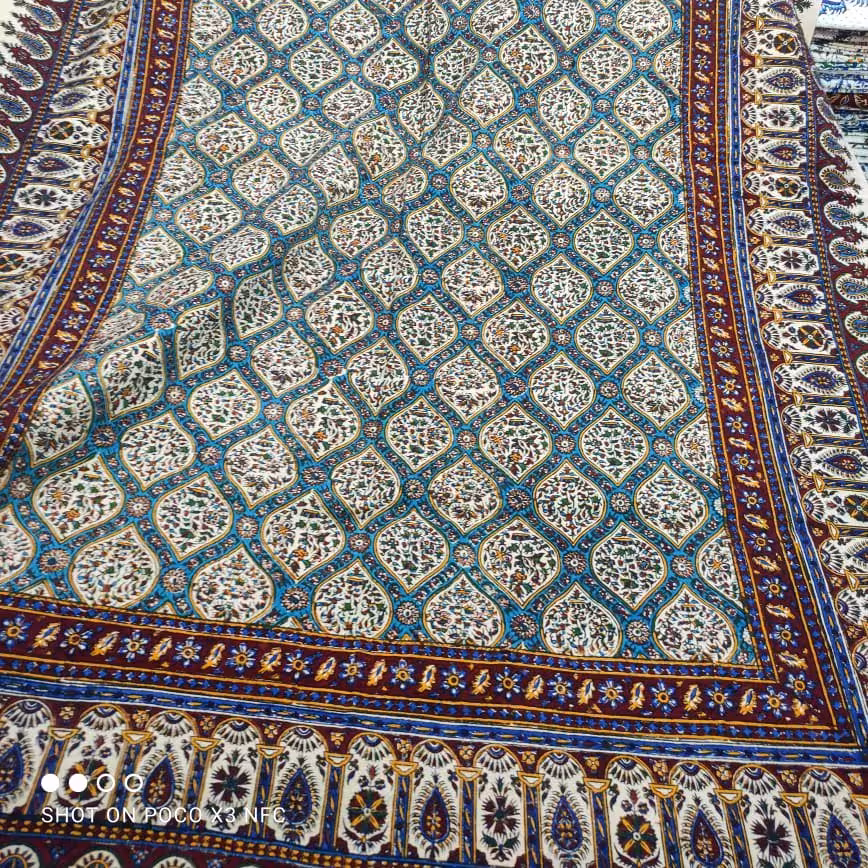 سفره ورومیزی قلمکاری صادراتی اعلا 6نفره 