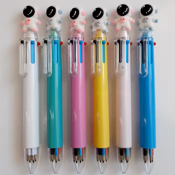 خودکار 6 رنگ فضانورد 