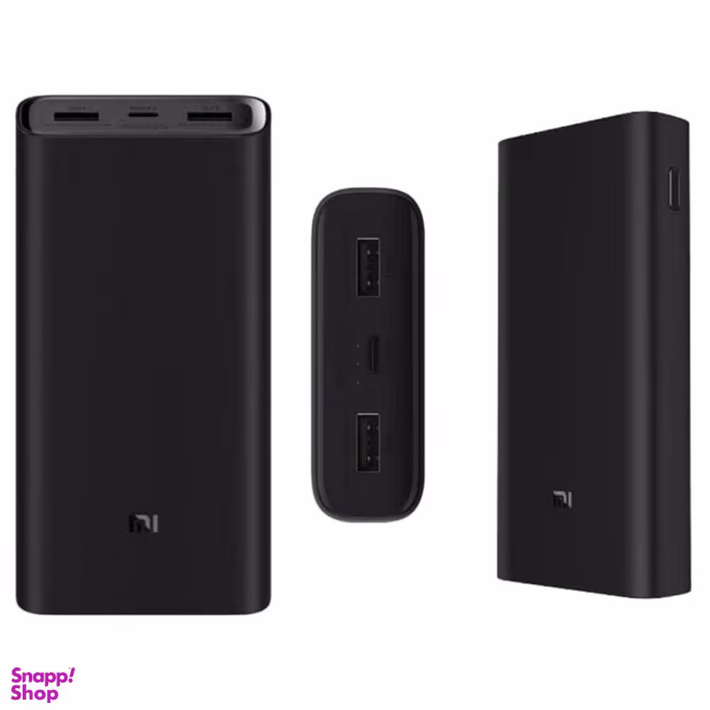 پاوربانک شیائومی مدل version 3 Pro ظرفیت 20000 میلی آمپر ساعت