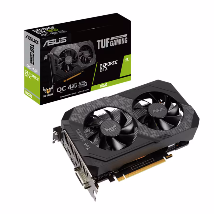 کارت گرافیک ایسوس TUF GTX1650 O4GD6 GAMING
