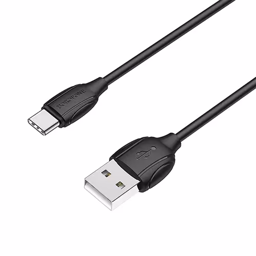 کابل تبدیل USB به Type-C بروفون مدل BX19 طول 1 متر