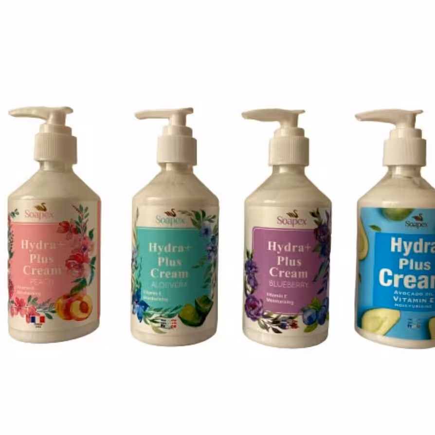 کرم آبرسان سوپکس مدل آووکادو، بلوبری، آلوئه ورا و هلو وزن 250 گرم مجموعه 4 عددی