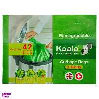 کیسه زباله کوالا مدل Biodegradable سایز متوسط بسته 42 عددی