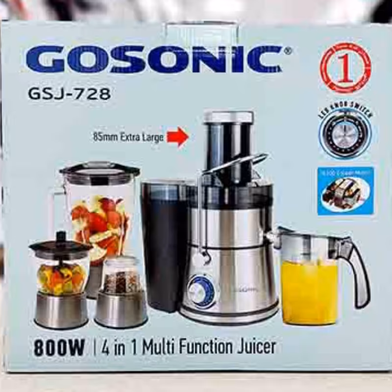 آبمیوه گیری4کاره گاسونیک